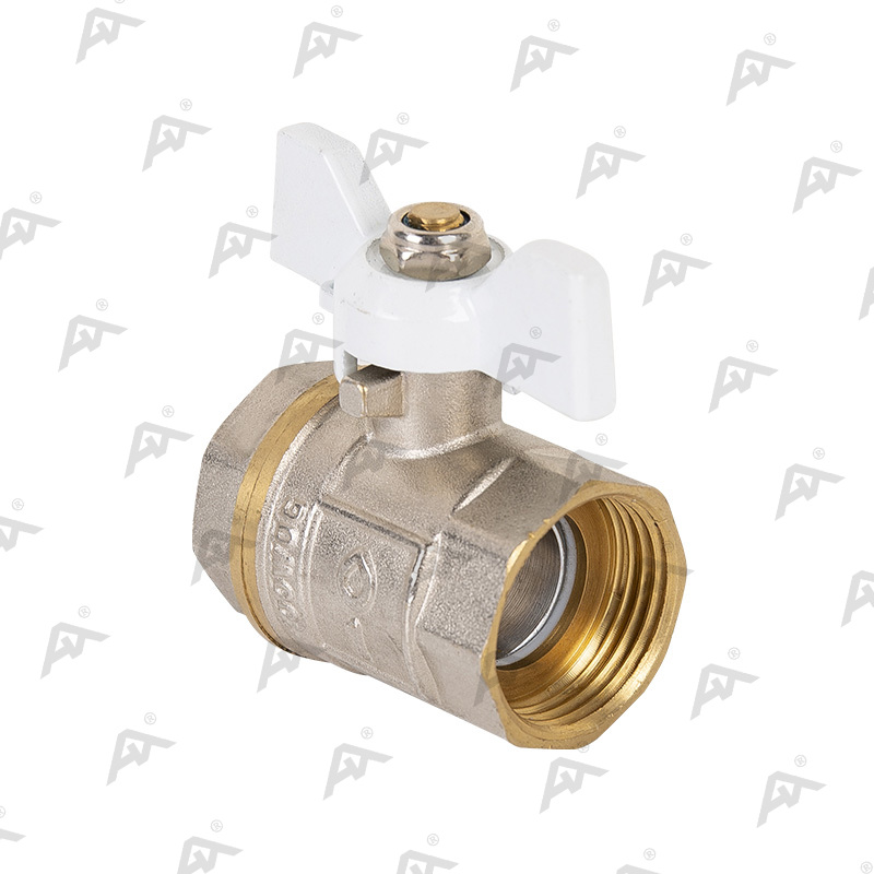 Brass Ball Valve With Butterfly Handle