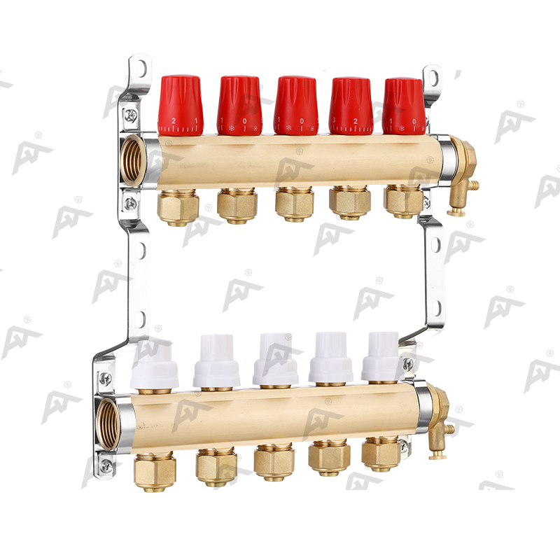 Underfloor Heating Compact Brass Manifolds