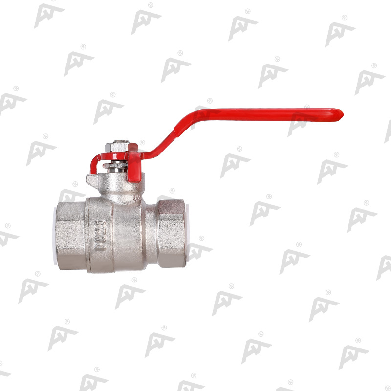Straight Ball Valve With Aluminum Butterfly