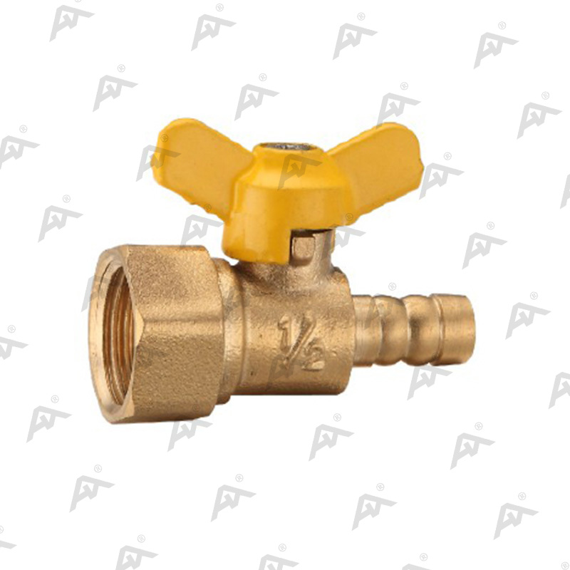 Gas Ball Valve With Handle (Aluminum)